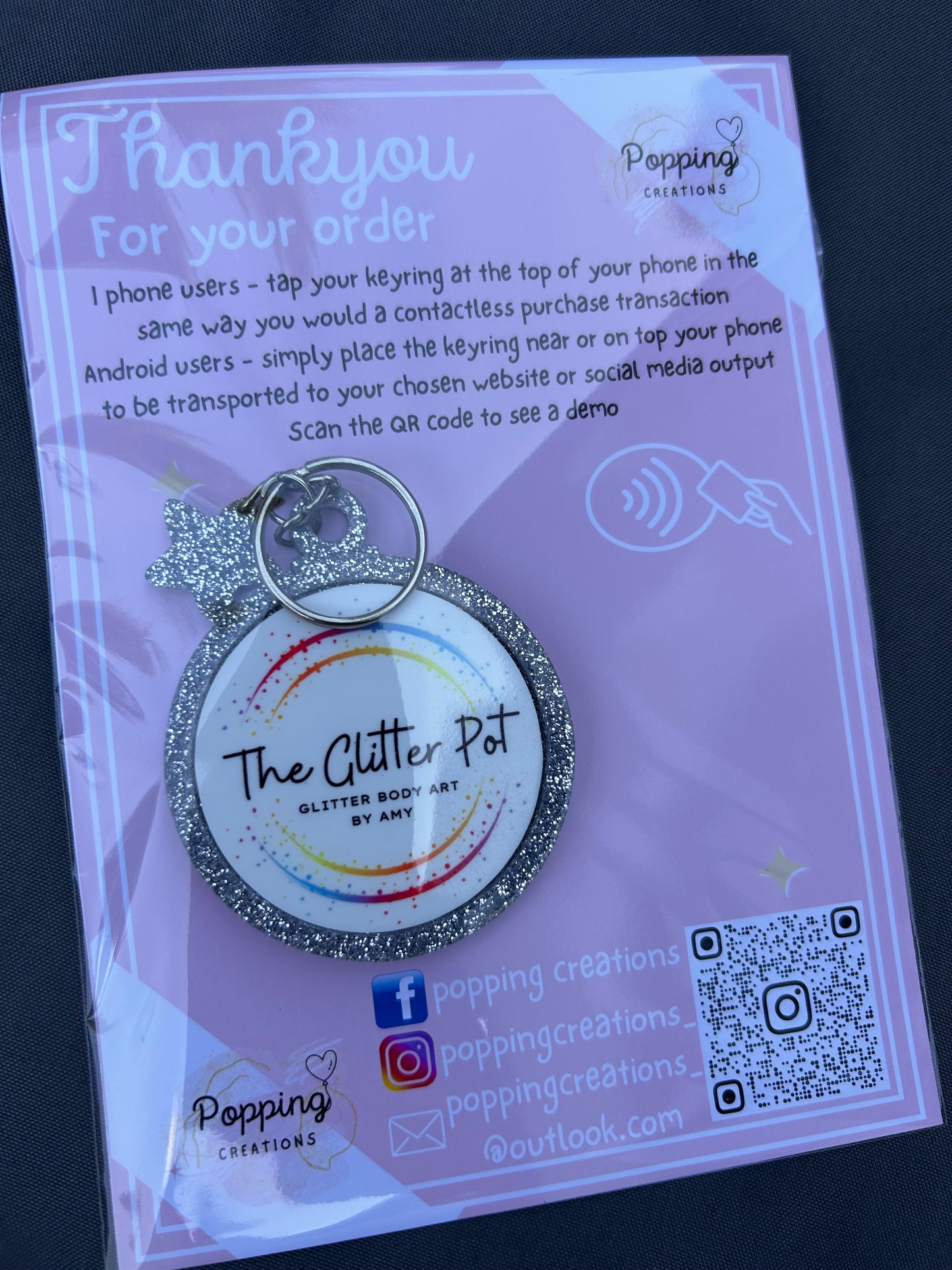 Digital keyring