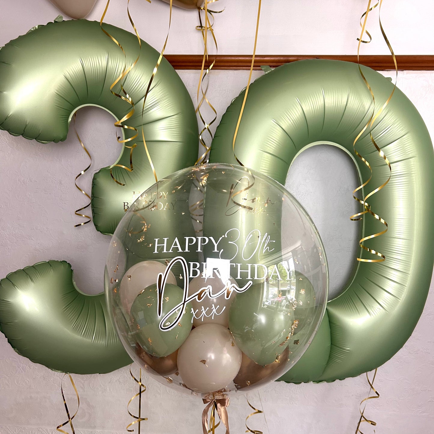 Helium birthday package