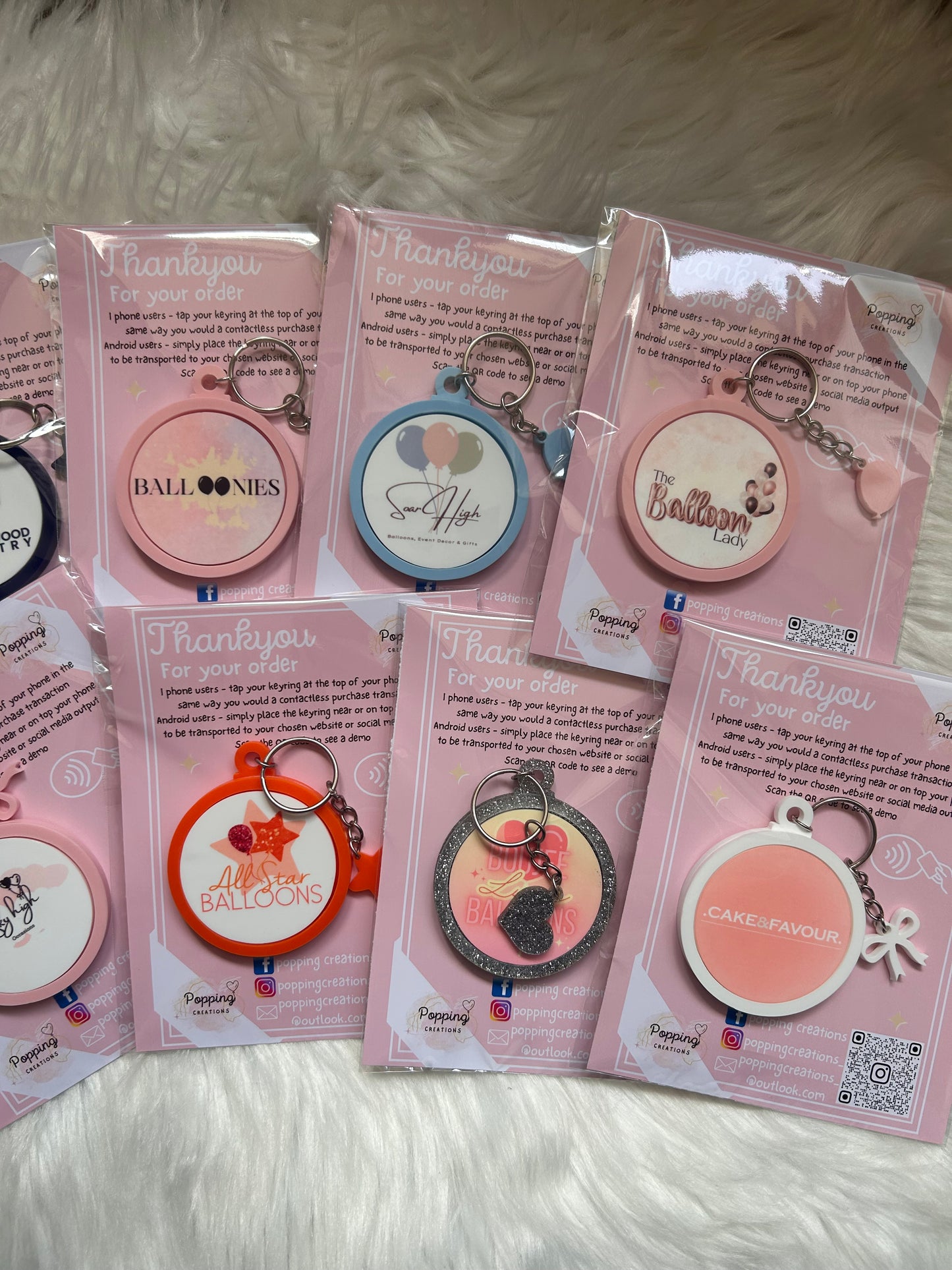 Digital keyring
