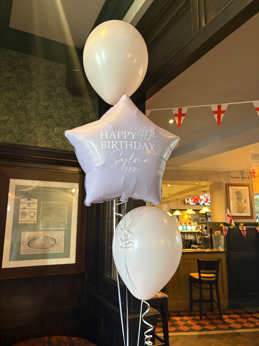 Personalised Foil Cluster