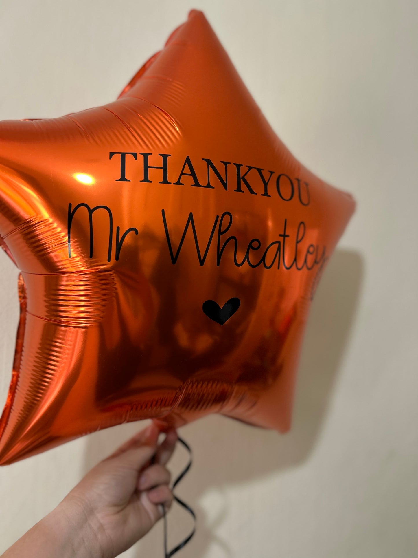 Personalised Foil Balloon - standard size