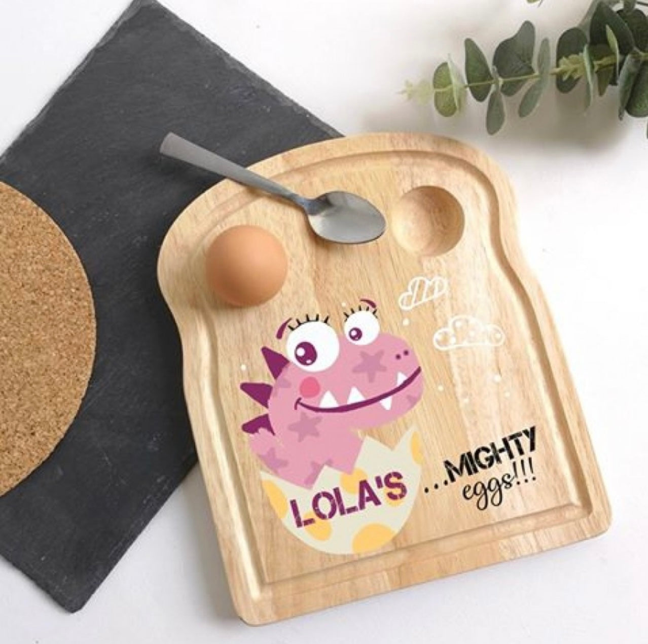 Personalised egg boards