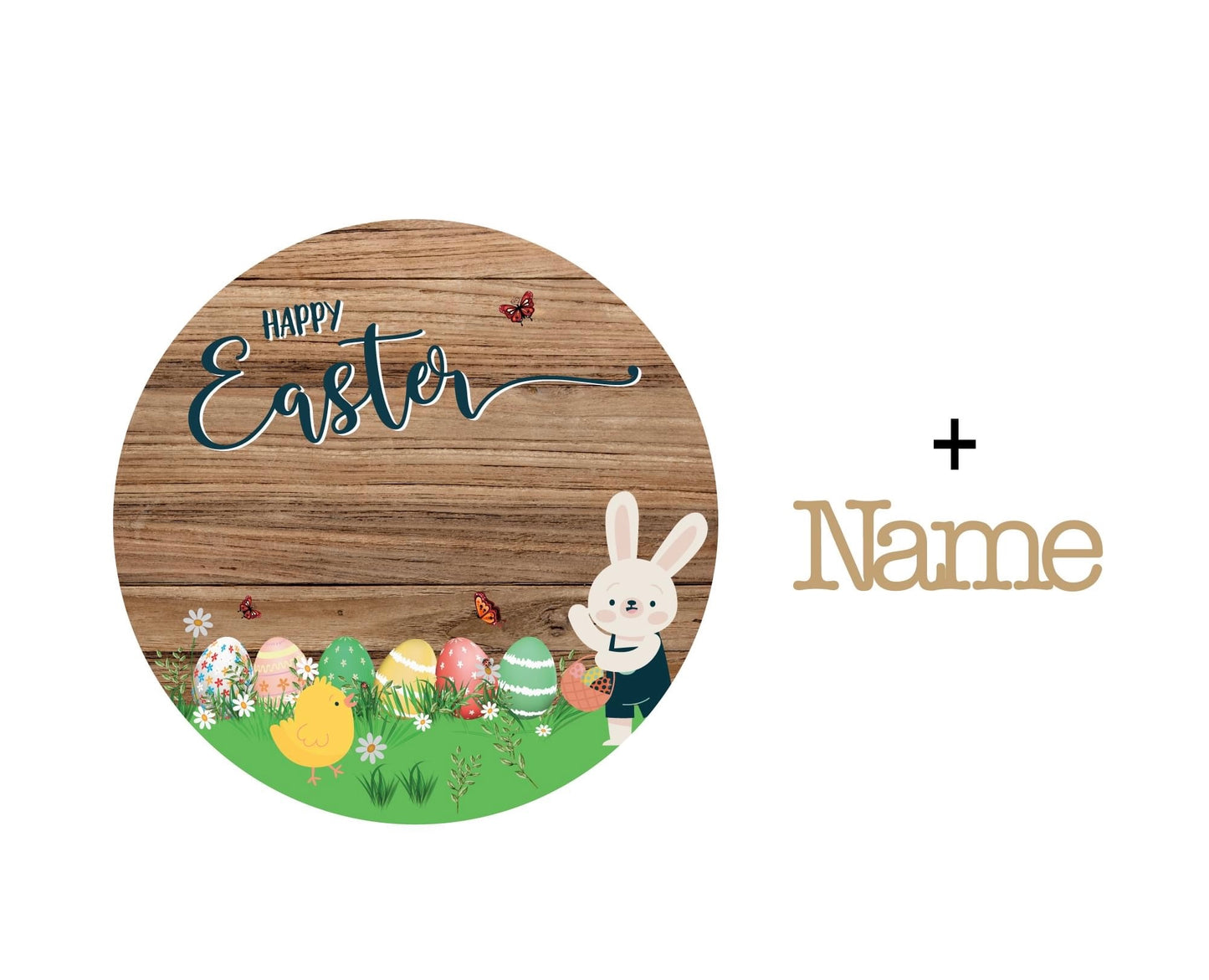 Personalised Easter Plaque