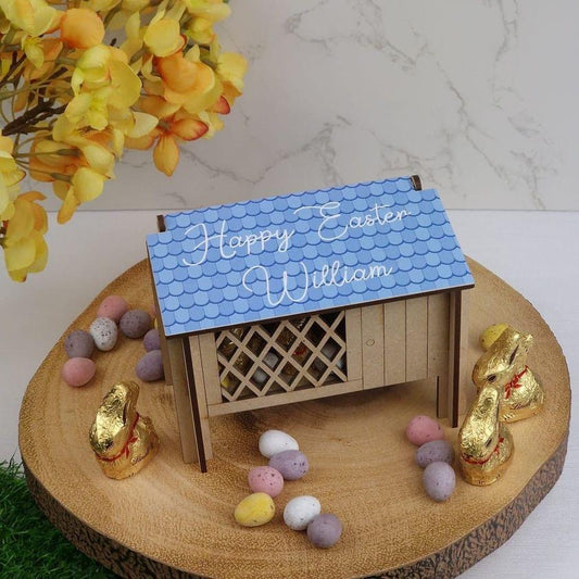 Easter chocolate hutch