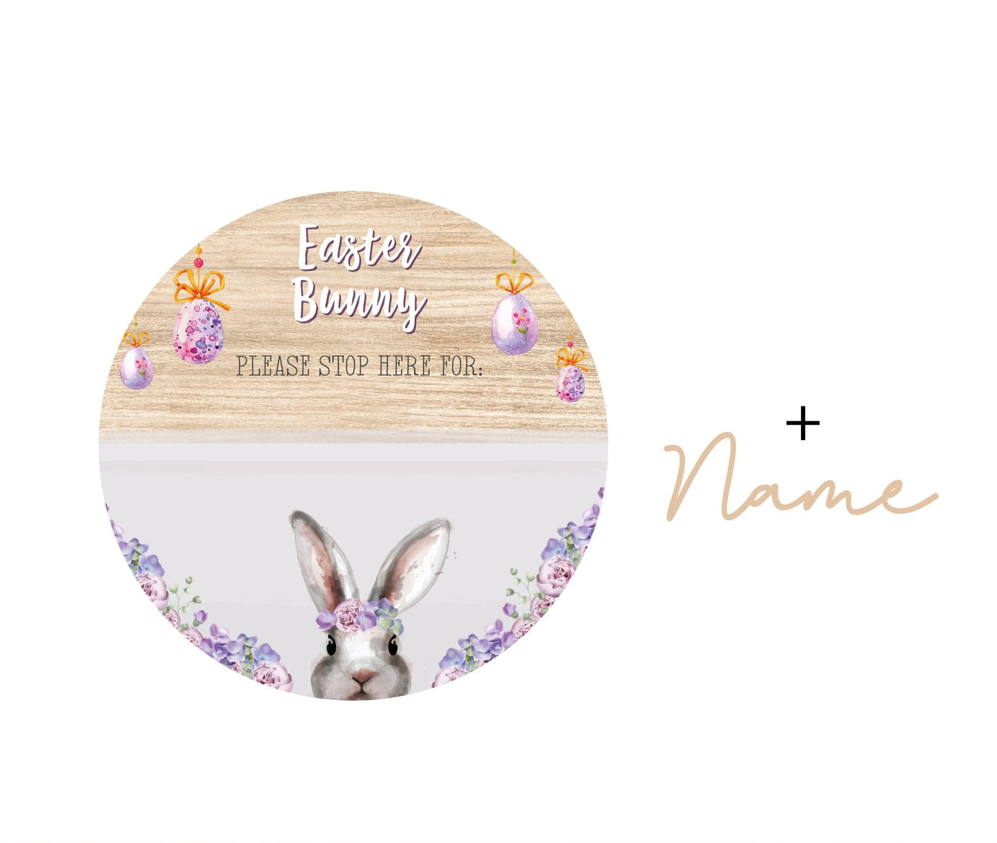 Personalised Easter Plaque