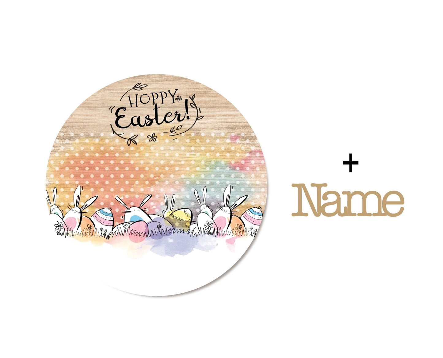 Personalised Easter Plaque