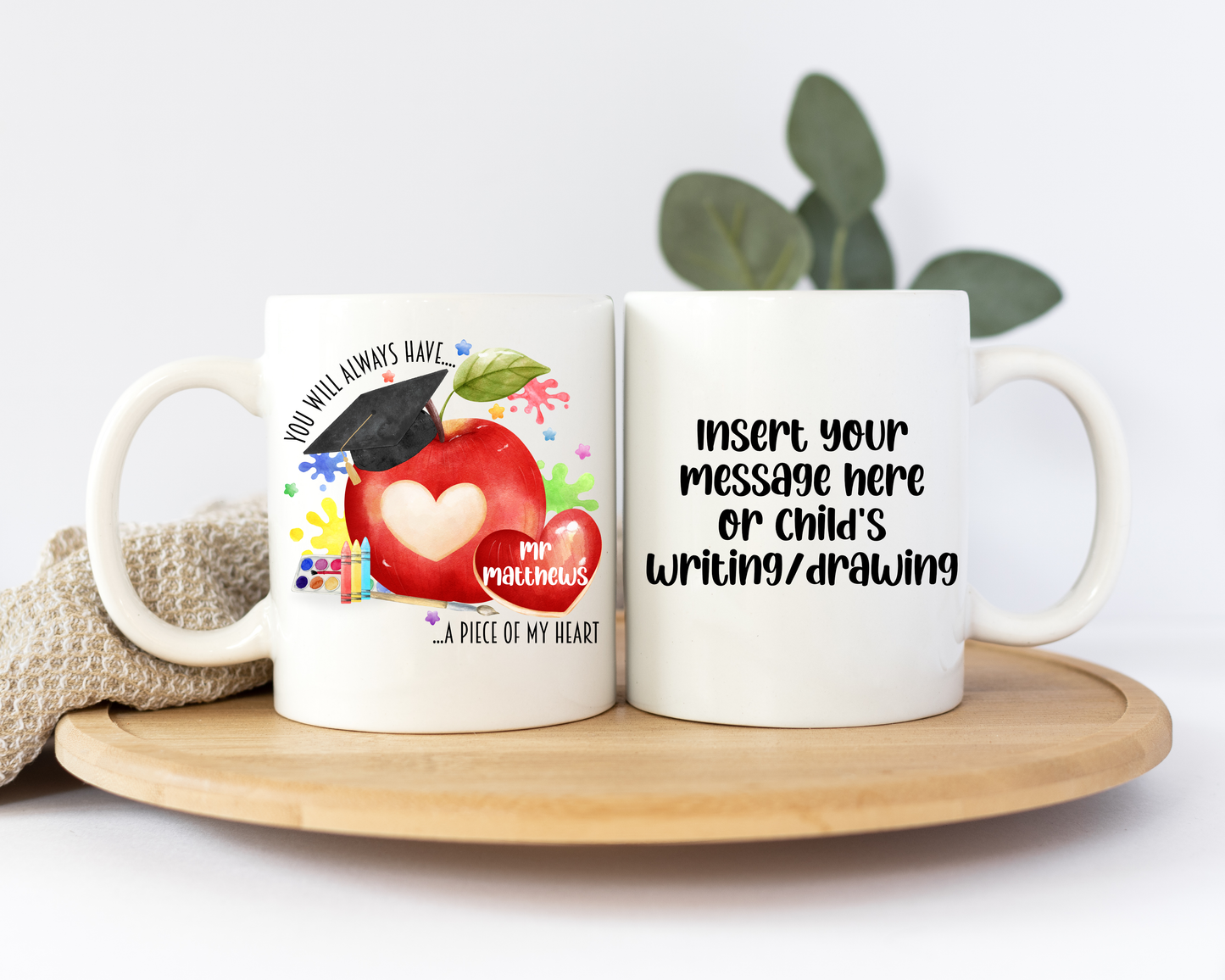 Teacher Apple Mug