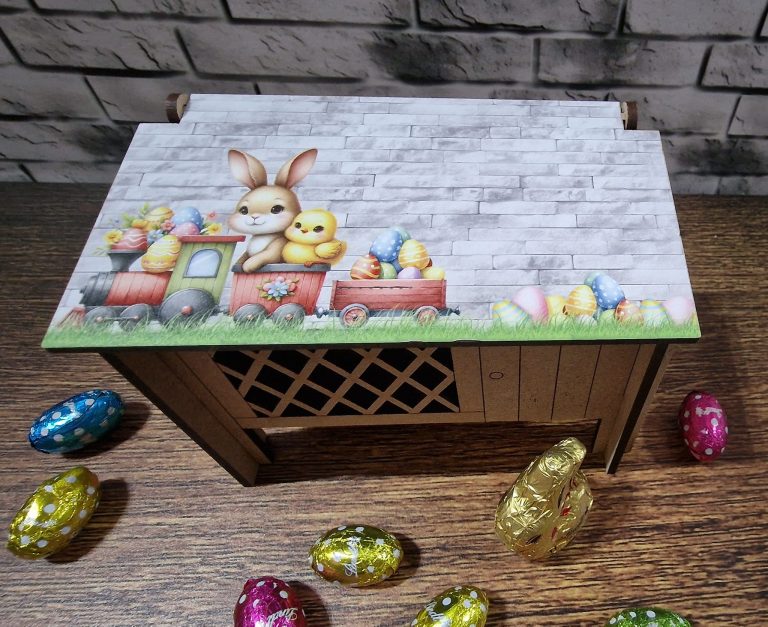 Easter chocolate hutch