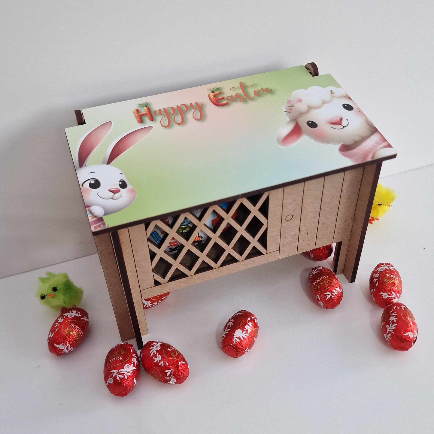 Easter chocolate hutch