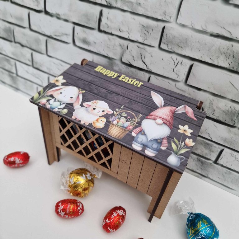 Easter chocolate hutch